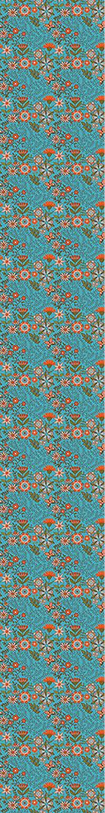 patterned-wallpaper-flowers-in-the-water-park