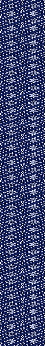 patterned-wallpaper-rhombus-blue