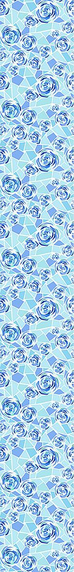 patterned-wallpaper-rose-mosaic