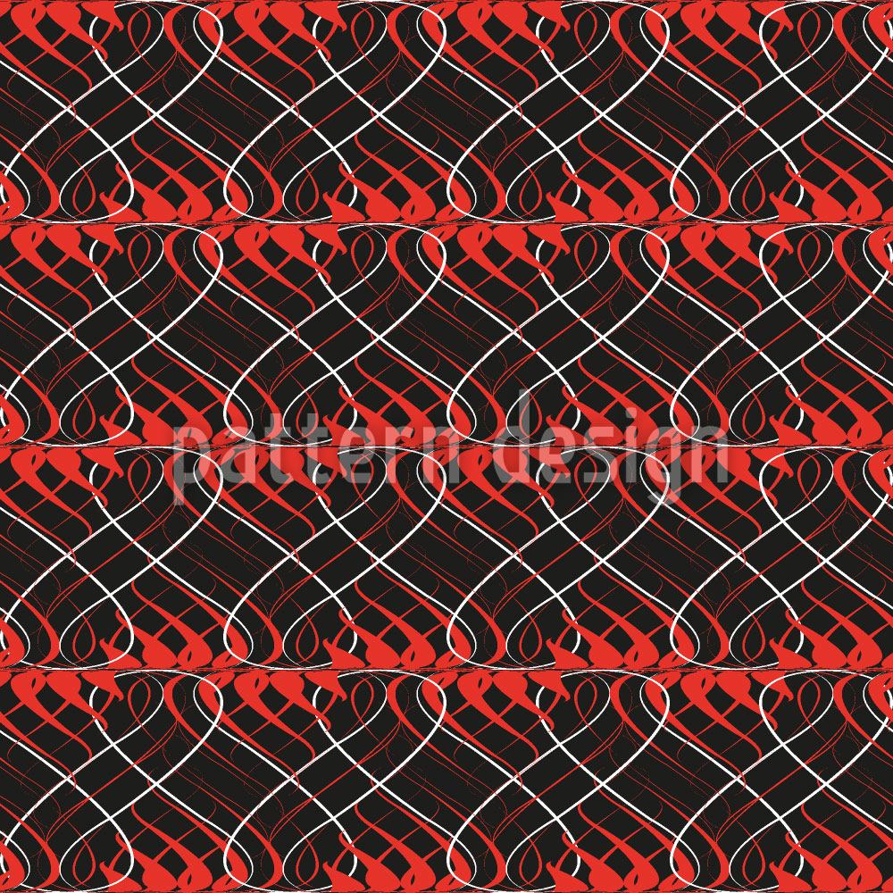 patterned-wallpaper-flames-on-wire