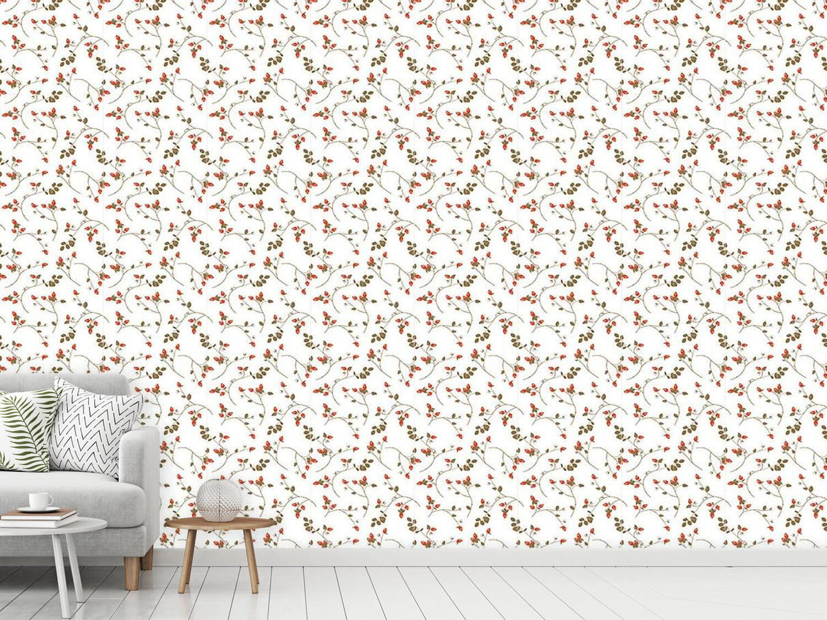 patterned-wallpaper-rosehips
