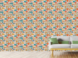 patterned-wallpaper-party-in-the-yellow-submarine
