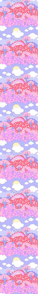 patterned-wallpaper-rainbow-wonderland-pink