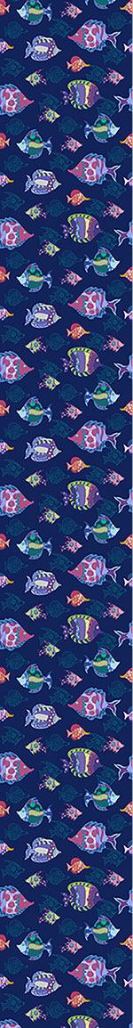 patterned-wallpaper-fish-parade