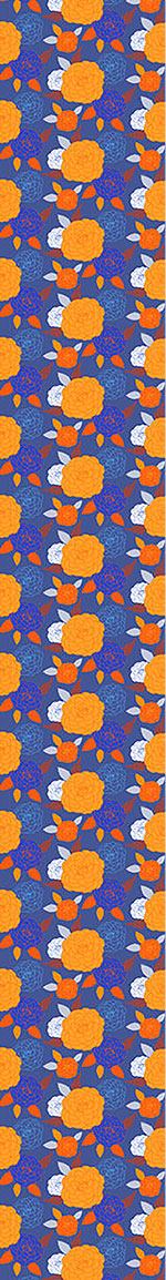 patterned-wallpaper-pompon-blue