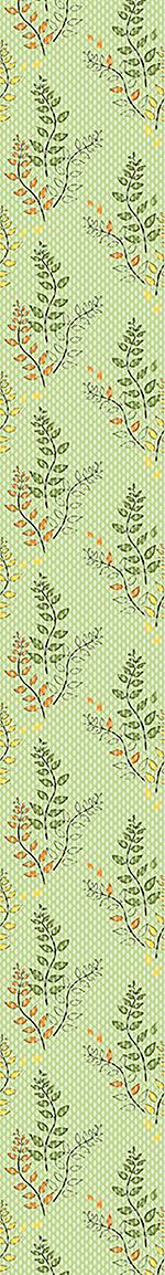 patterned-wallpaper-green-branches