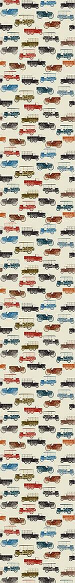 patterned-wallpaper-vintage-cars