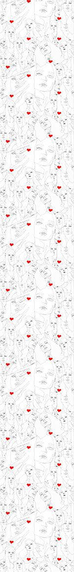 patterned-wallpaper-face-of-love