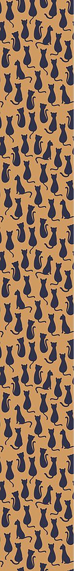 patterned-wallpaper-cat-silhouettes