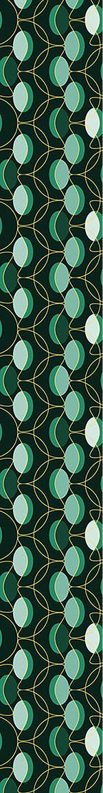 patterned-wallpaper-geometry-of-leaves