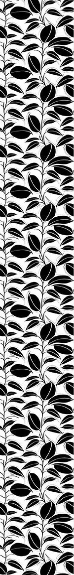 patterned-wallpaper-moonlight-leaves