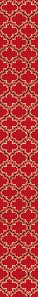 patterned-wallpaper-retro-morocco-red