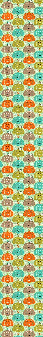 patterned-wallpaper-scary-pumpkins