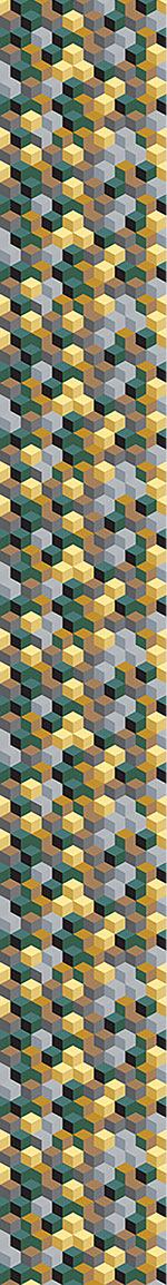 patterned-wallpaper-grid-of-cubes