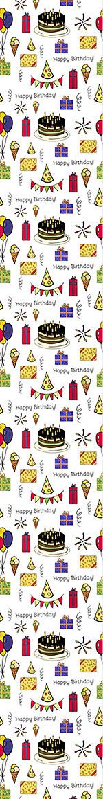 patterned-wallpaper-birthday-party