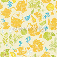 patterned-wallpaper-tea-time-in-the-garden