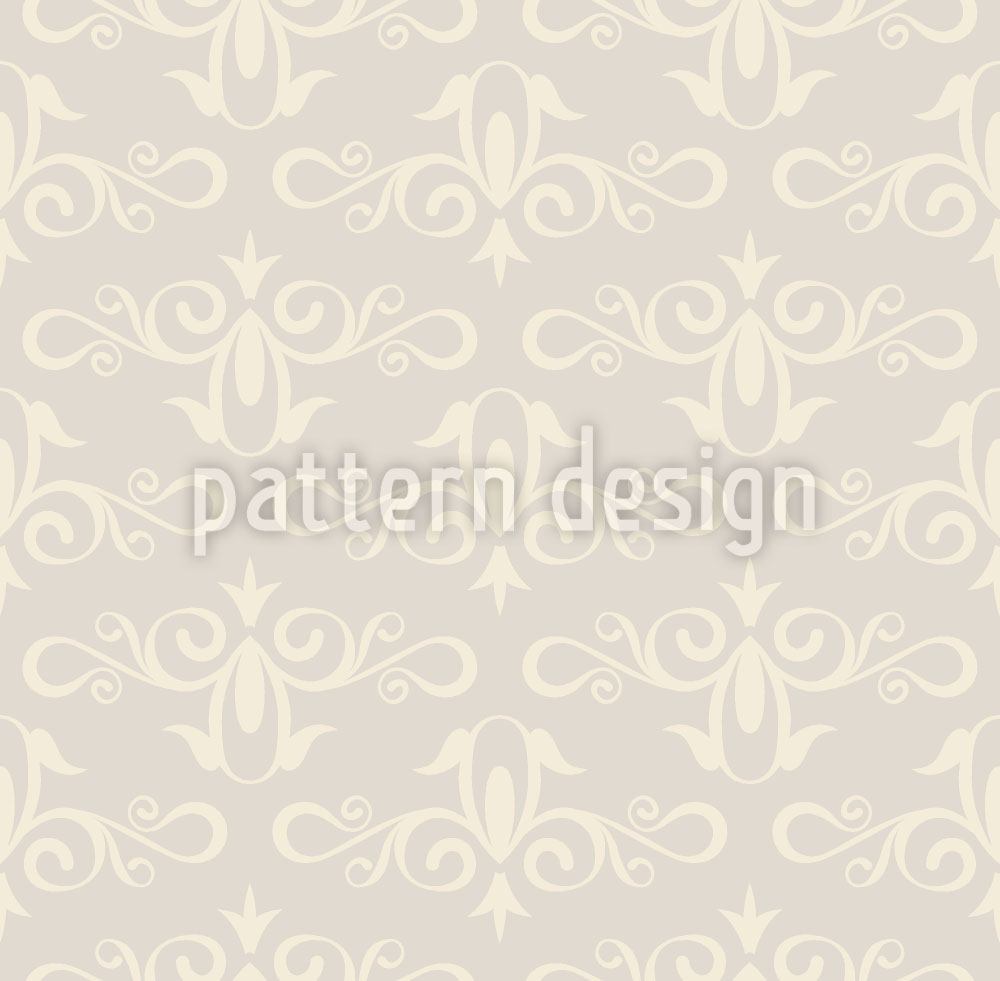 patterned-wallpaper-cinderella-silver