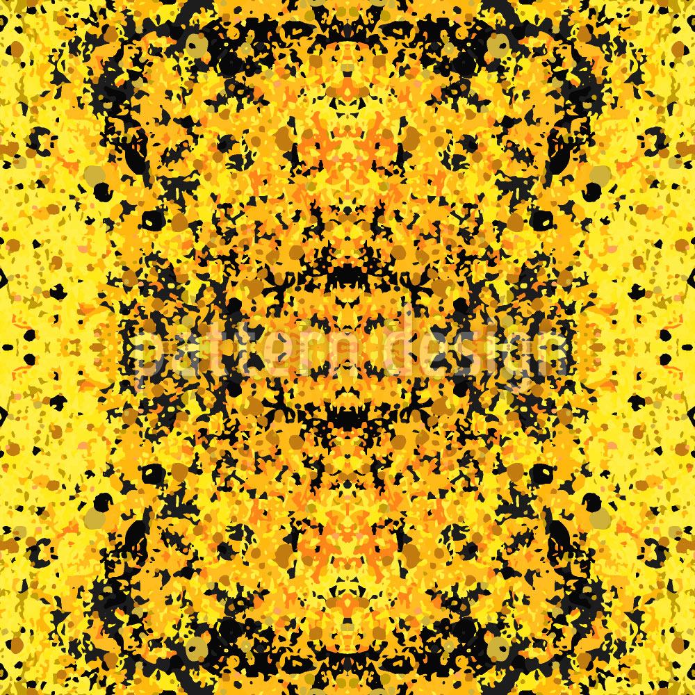 patterned-wallpaper-stained-yellow