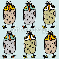 patterned-wallpaper-owls-in-a-row