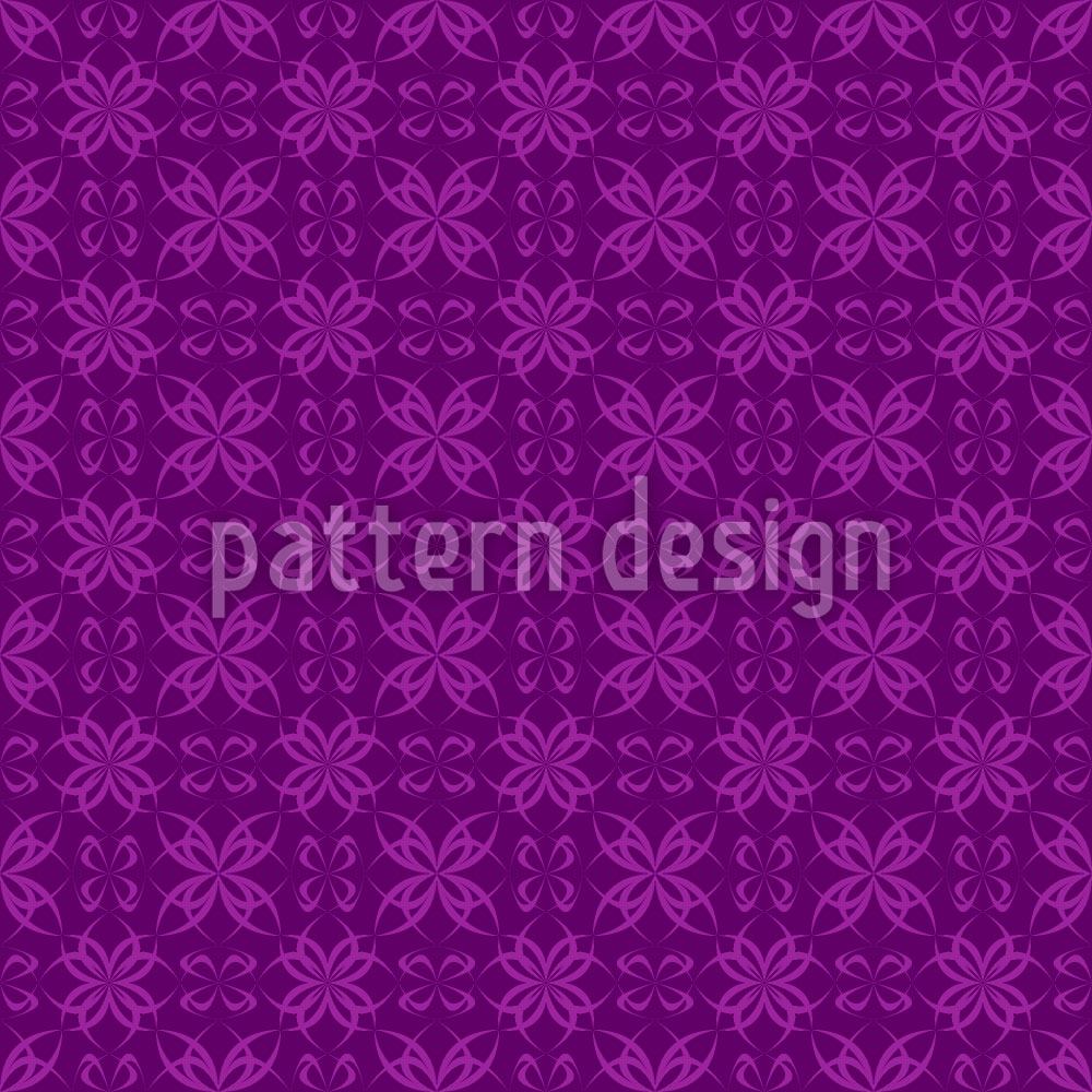 patterned-wallpaper-cross-flowers