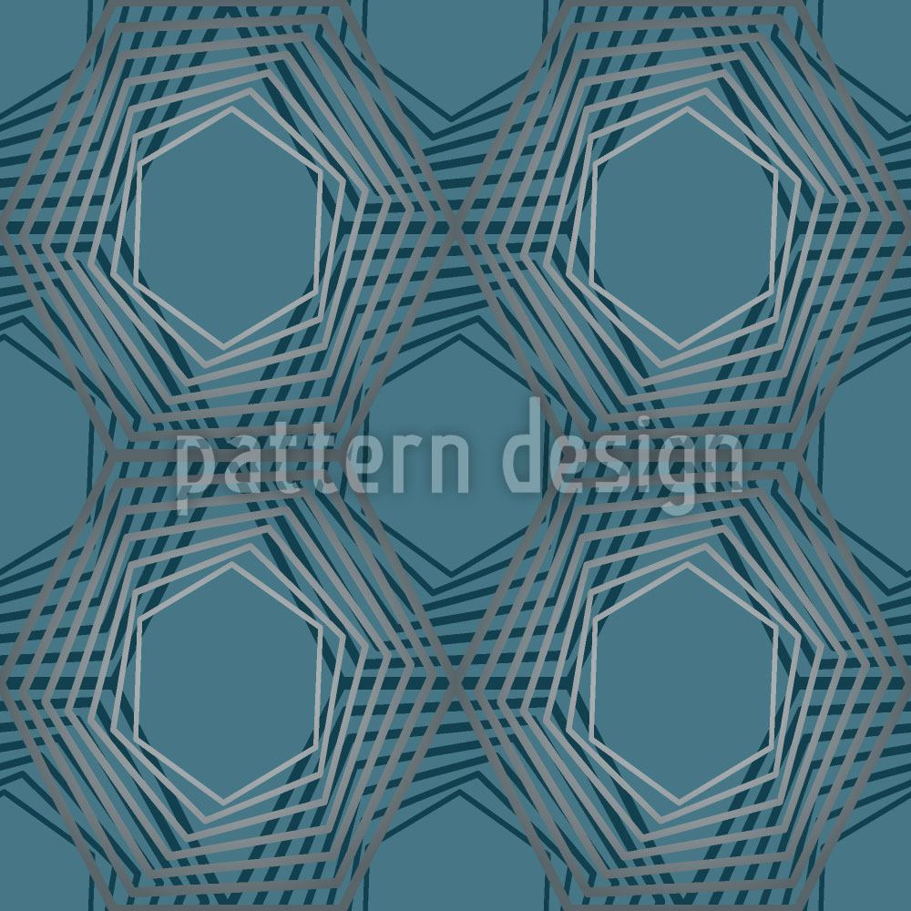 patterned-wallpaper-network-geometry