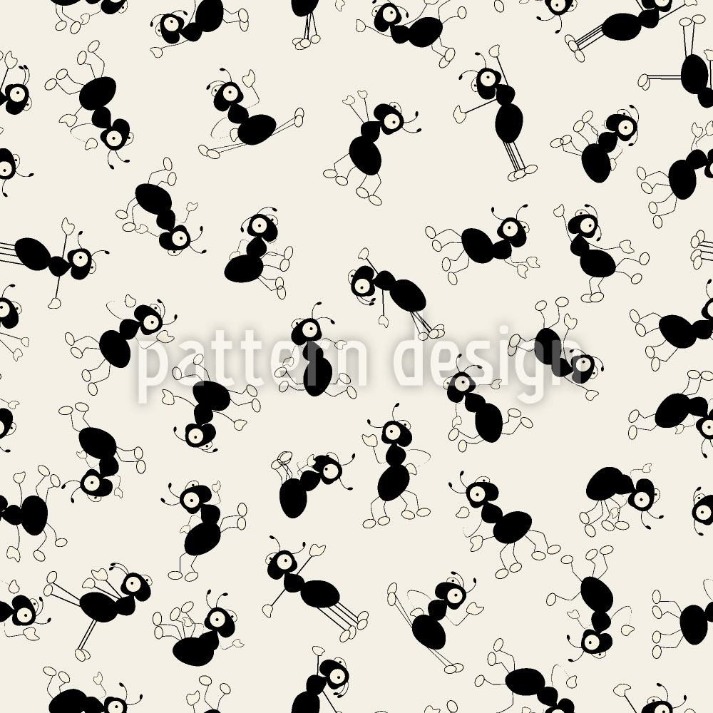 patterned-wallpaper-ants-dance