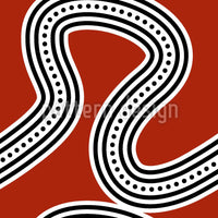 patterned-wallpaper-endless-snakes