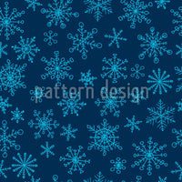 patterned-wallpaper-snowflake-doodles