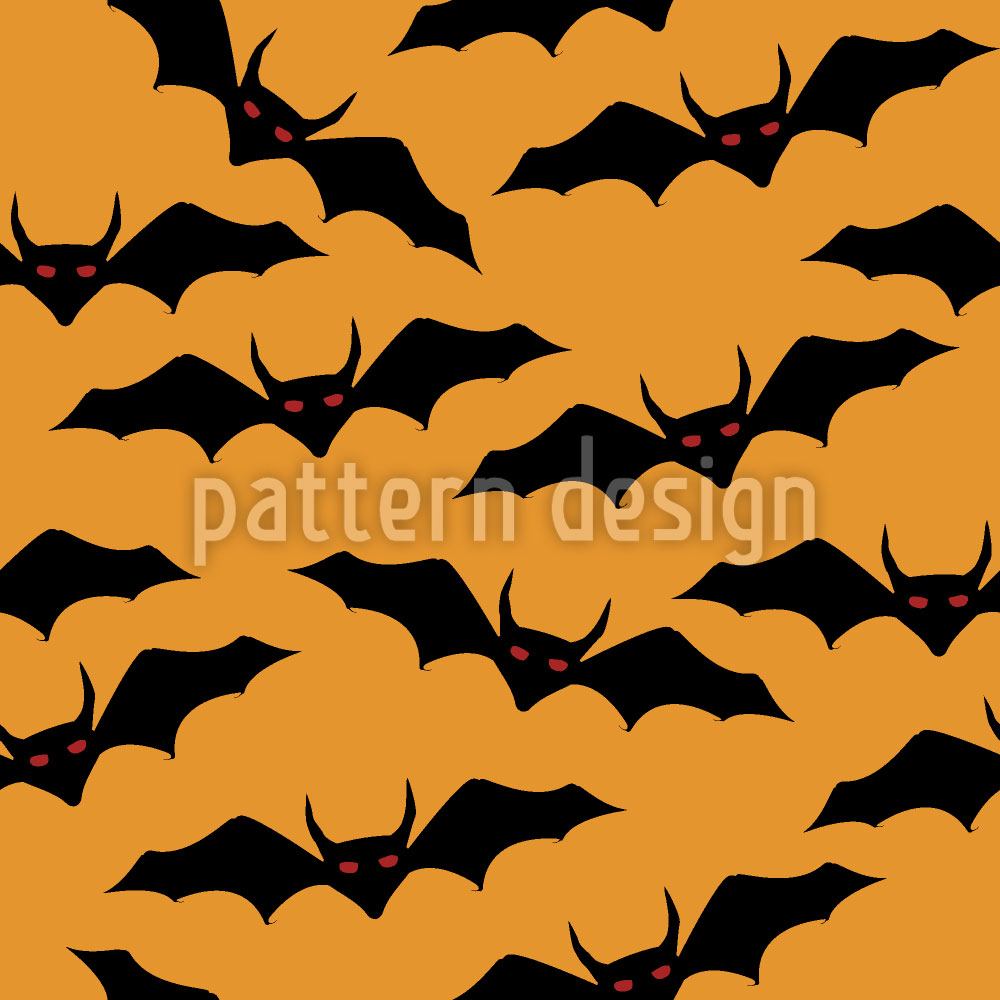 patterned-wallpaper-demon-bats