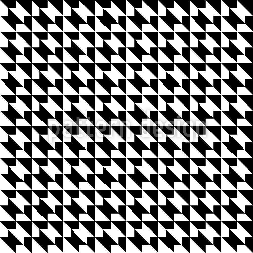 patterned-wallpaper-houndstooth-geometry