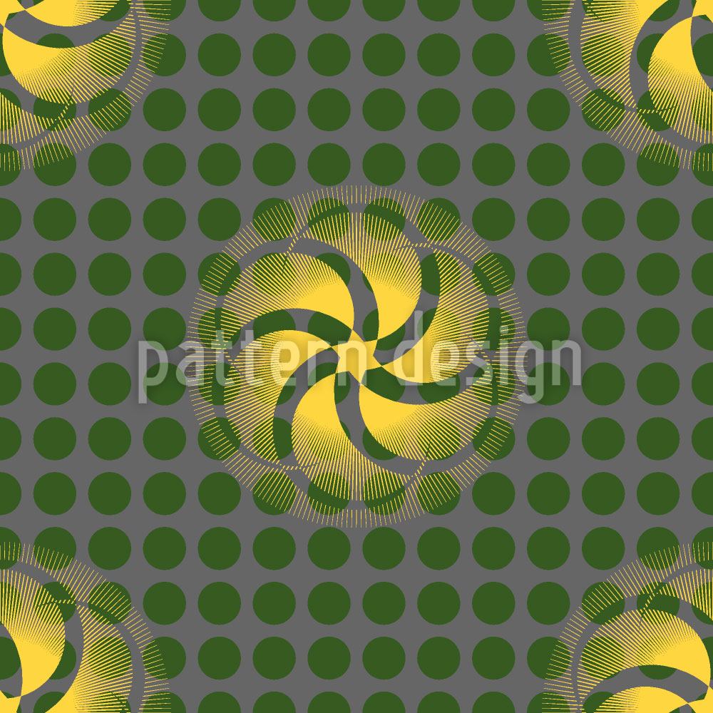 patterned-wallpaper-star-vortex-on-dots