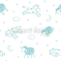 patterned-wallpaper-good-night-my-friends