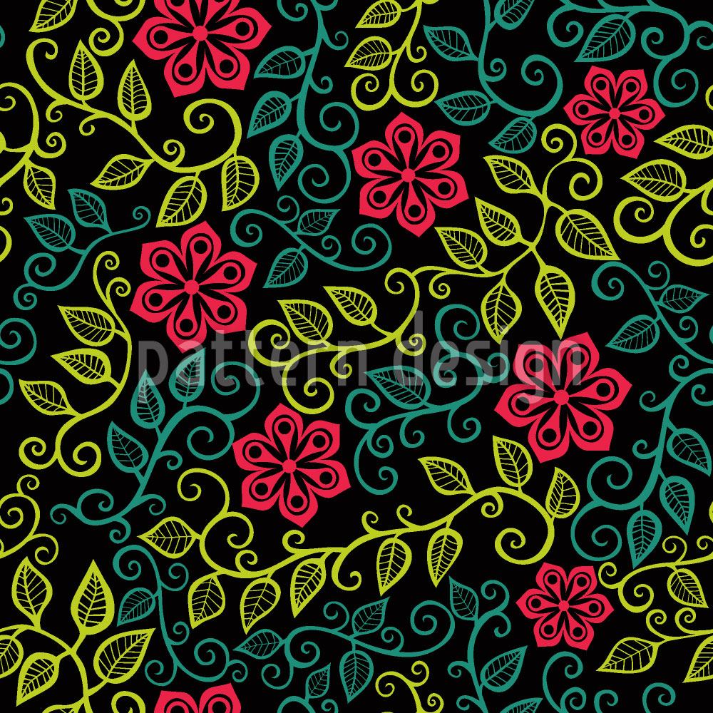 patterned-wallpaper-starflower-garden