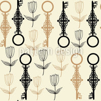 patterned-wallpaper-key-flowers