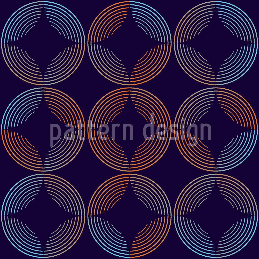 patterned-wallpaper-sound-circles-with-diamonds