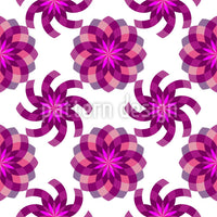 patterned-wallpaper-geometric-flower-magic