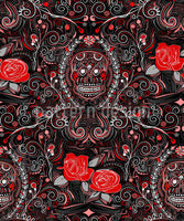 patterned-wallpaper-death-and-roses