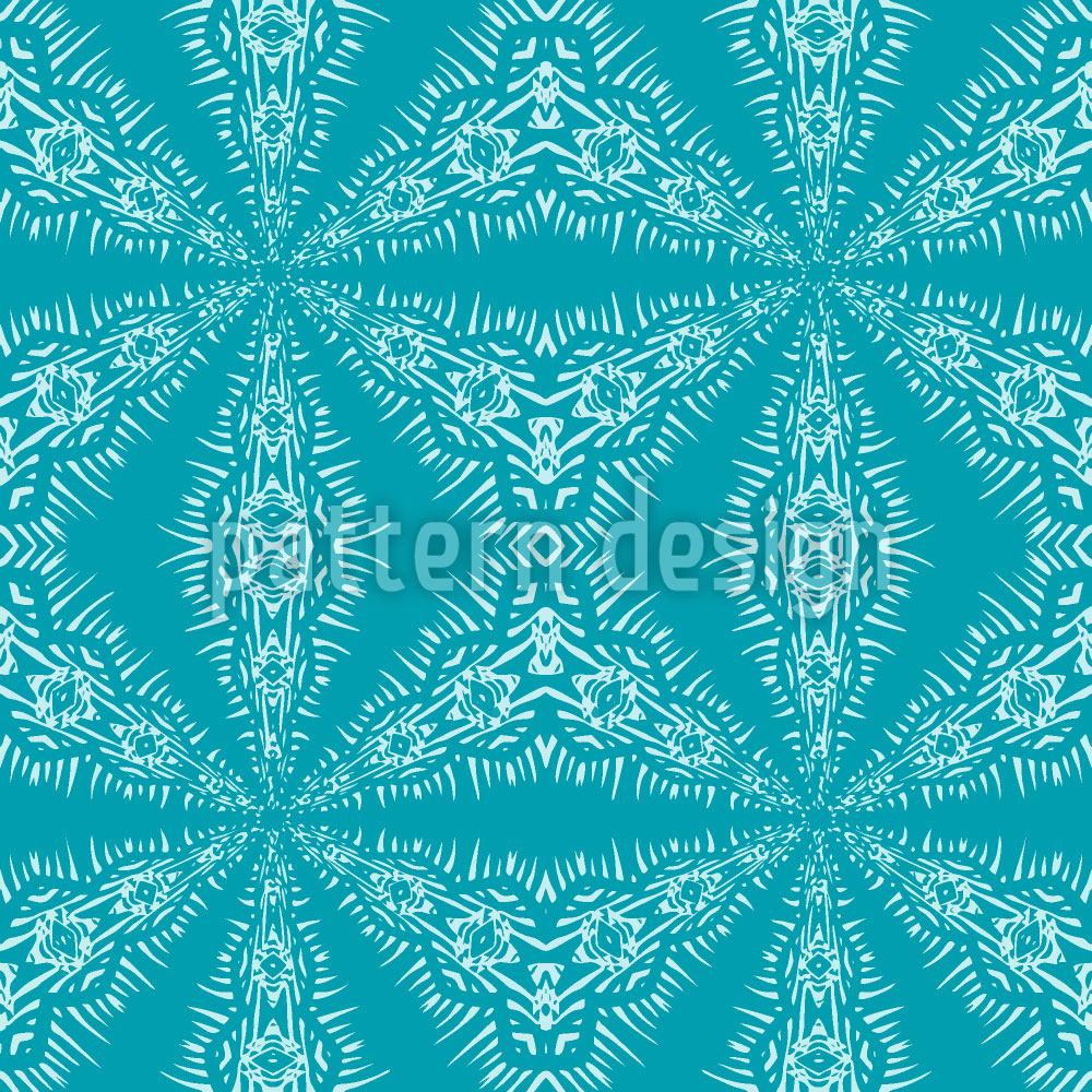 patterned-wallpaper-beware-of-the-teeth