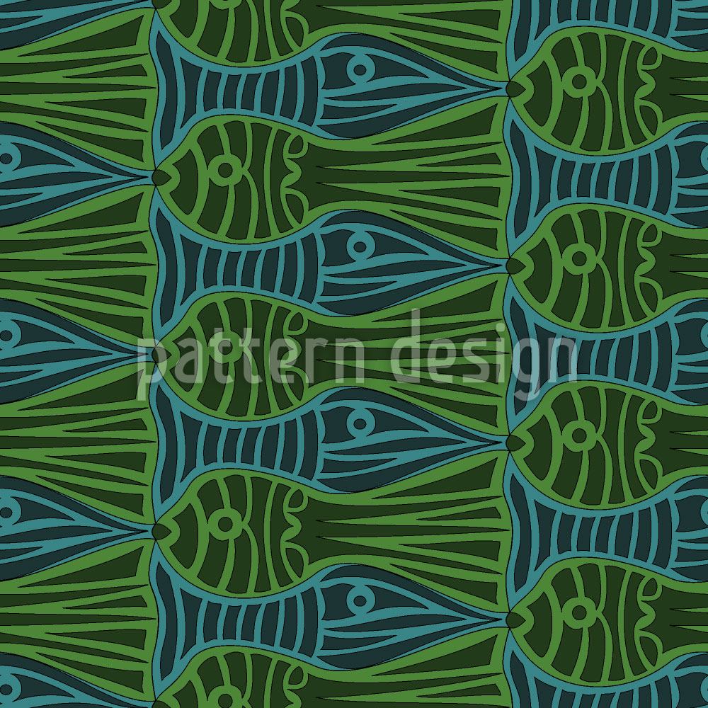 patterned-wallpaper-fish-tank-jam