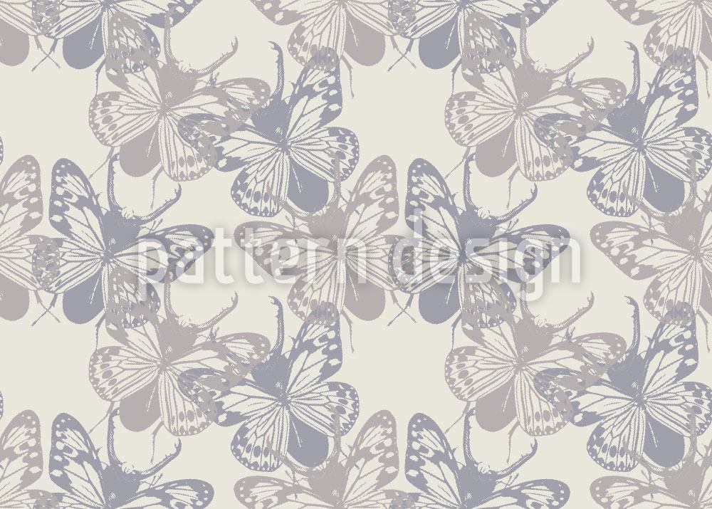 patterned-wallpaper-fly-butterfly-beetle