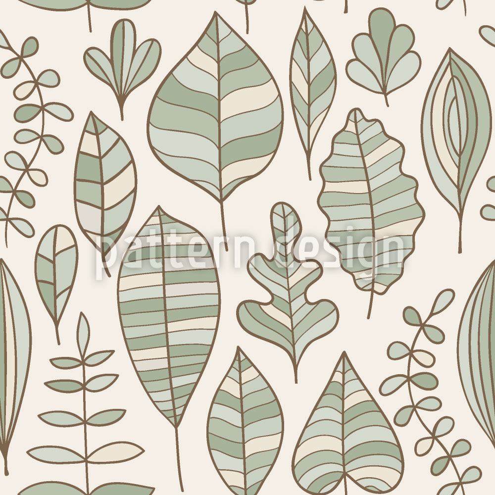 patterned-wallpaper-foliage-in-style