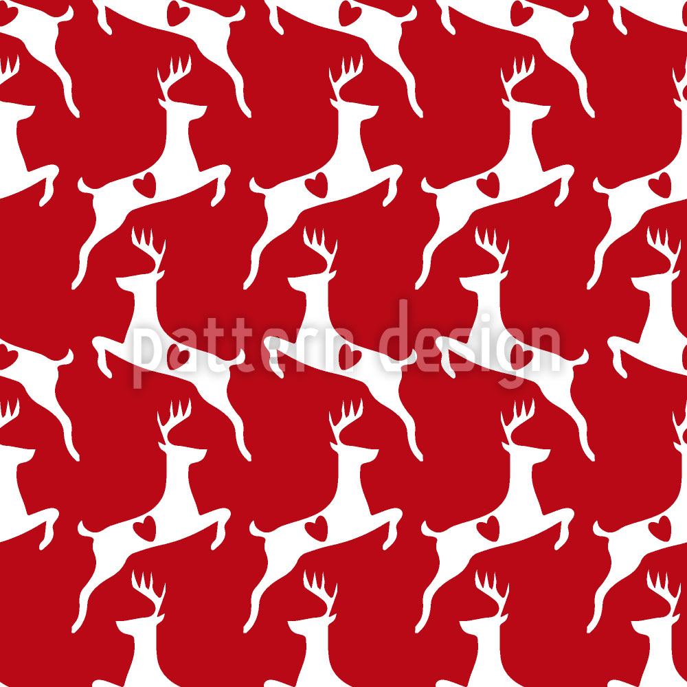 patterned-wallpaper-lovely-deer