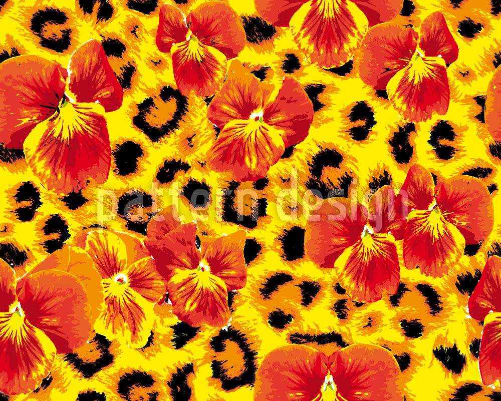 patterned-wallpaper-my-pansies-wild-cat