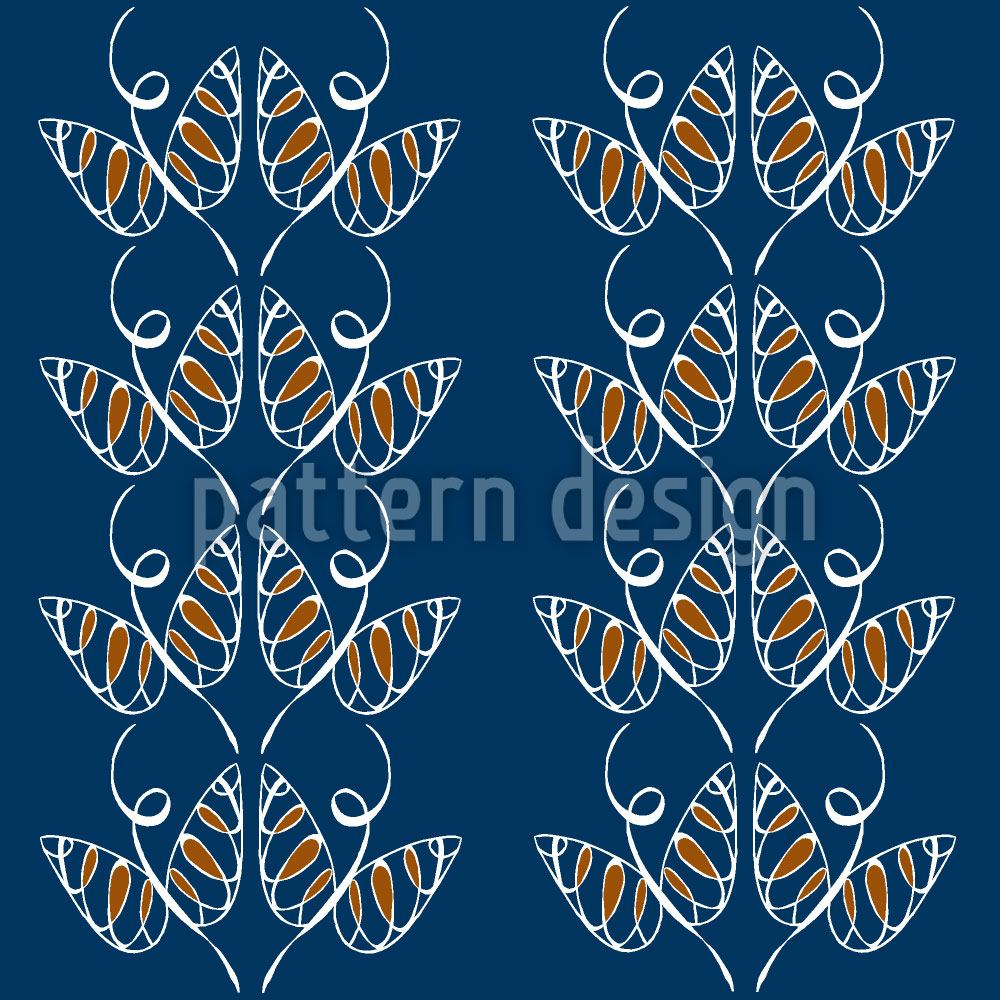 patterned-wallpaper-attracting-butterflies-in-blue