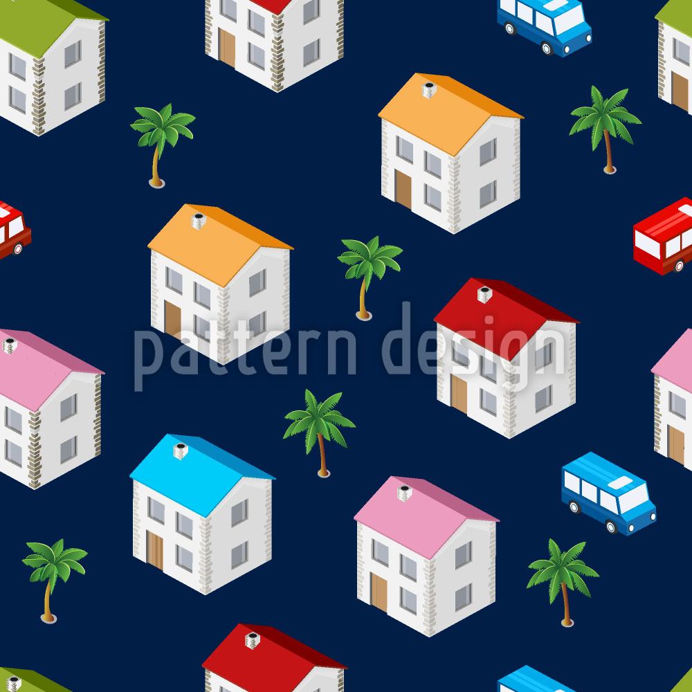 patterned-wallpaper-isometric-city