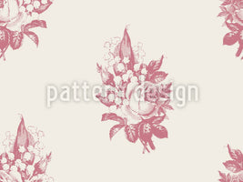 patterned-wallpaper-lily-of-the-valley-and-rose