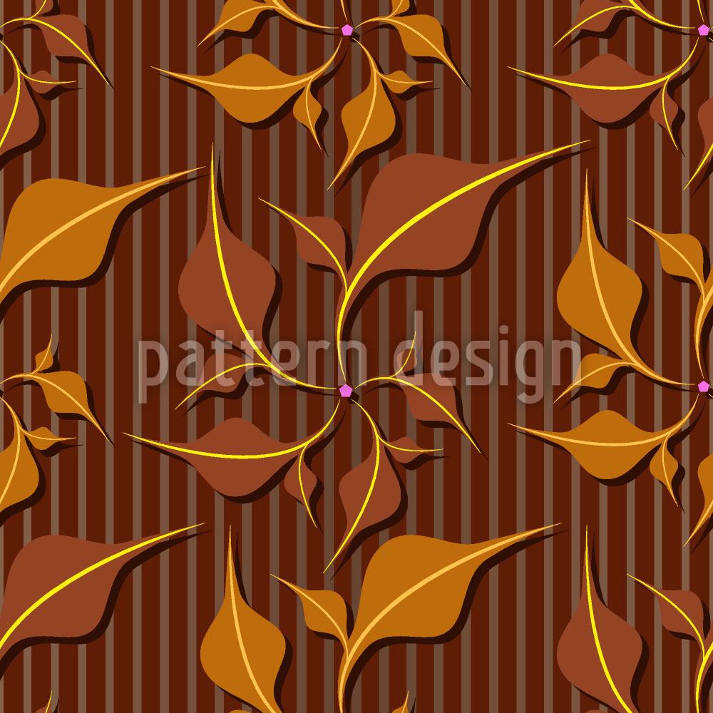 patterned-wallpaper-foliage-elegance