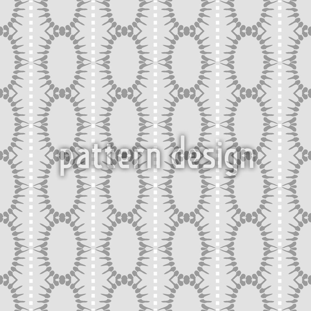 patterned-wallpaper-ovals-in-strips