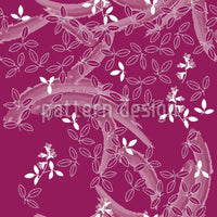 patterned-wallpaper-bushclover-magenta