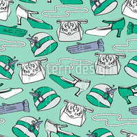 patterned-wallpaper-accessoires-des-femmes